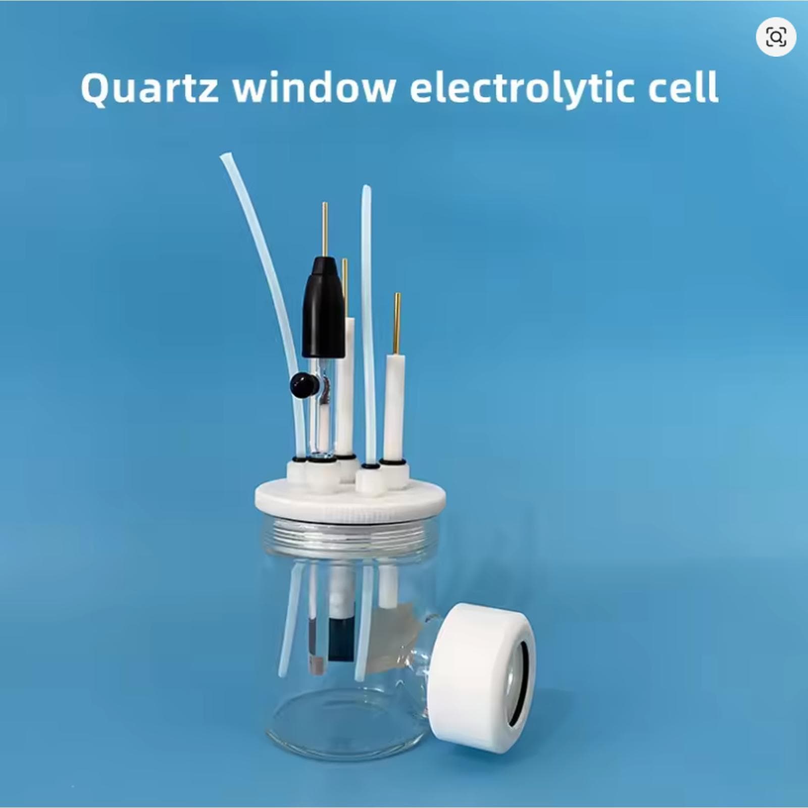 image of product Sealed Electrochemical Cell Quartz Window